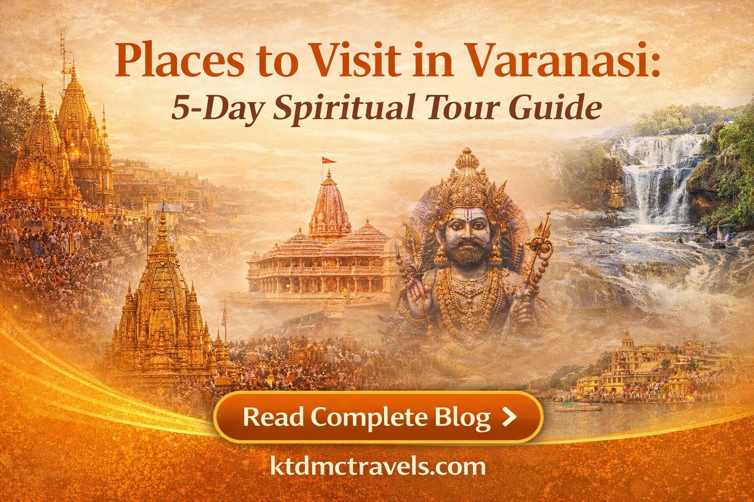 Varanasi Spiritual Journey – Complete 5 Day Travel Guide to the Best Places in Varanasi & Nearby