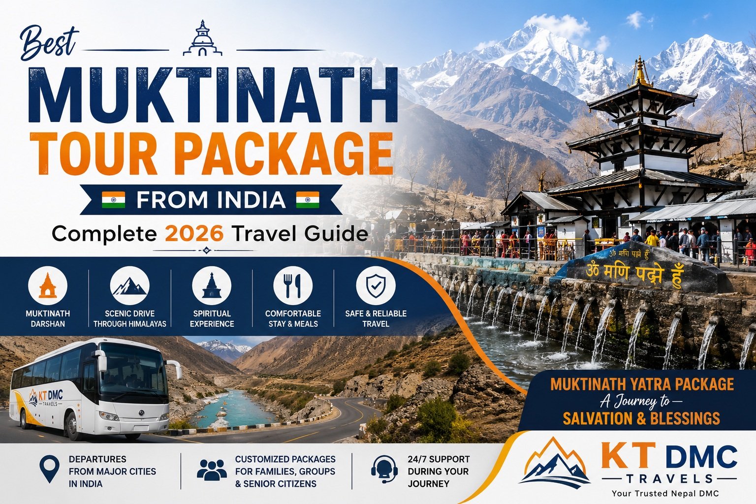 Best Muktinath Tour Package from India – Complete 2026 Travel Guide
